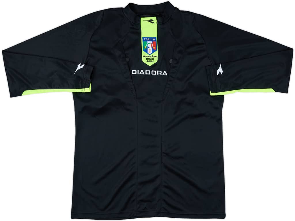 2000s Italy Diadora Referee L/S Shirt - 9/10 - (S)
