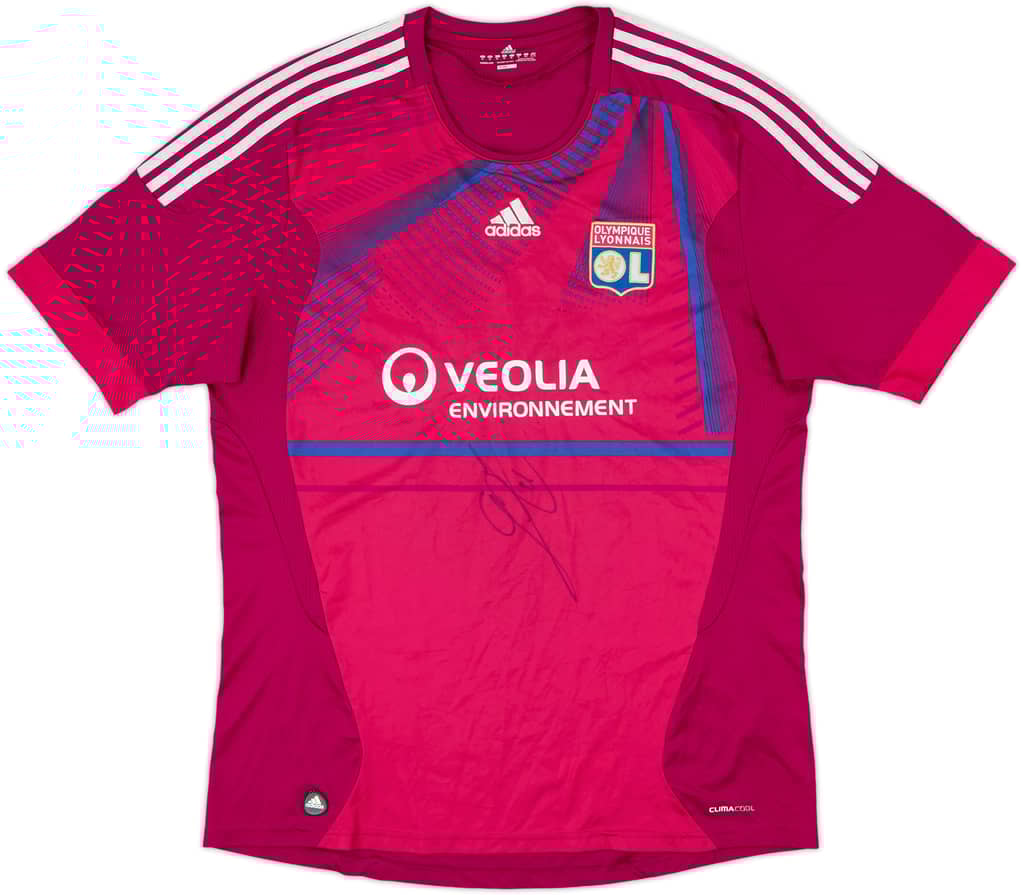 2011-12 Lyon Signed Third Shirt - 6/10 - (XL)