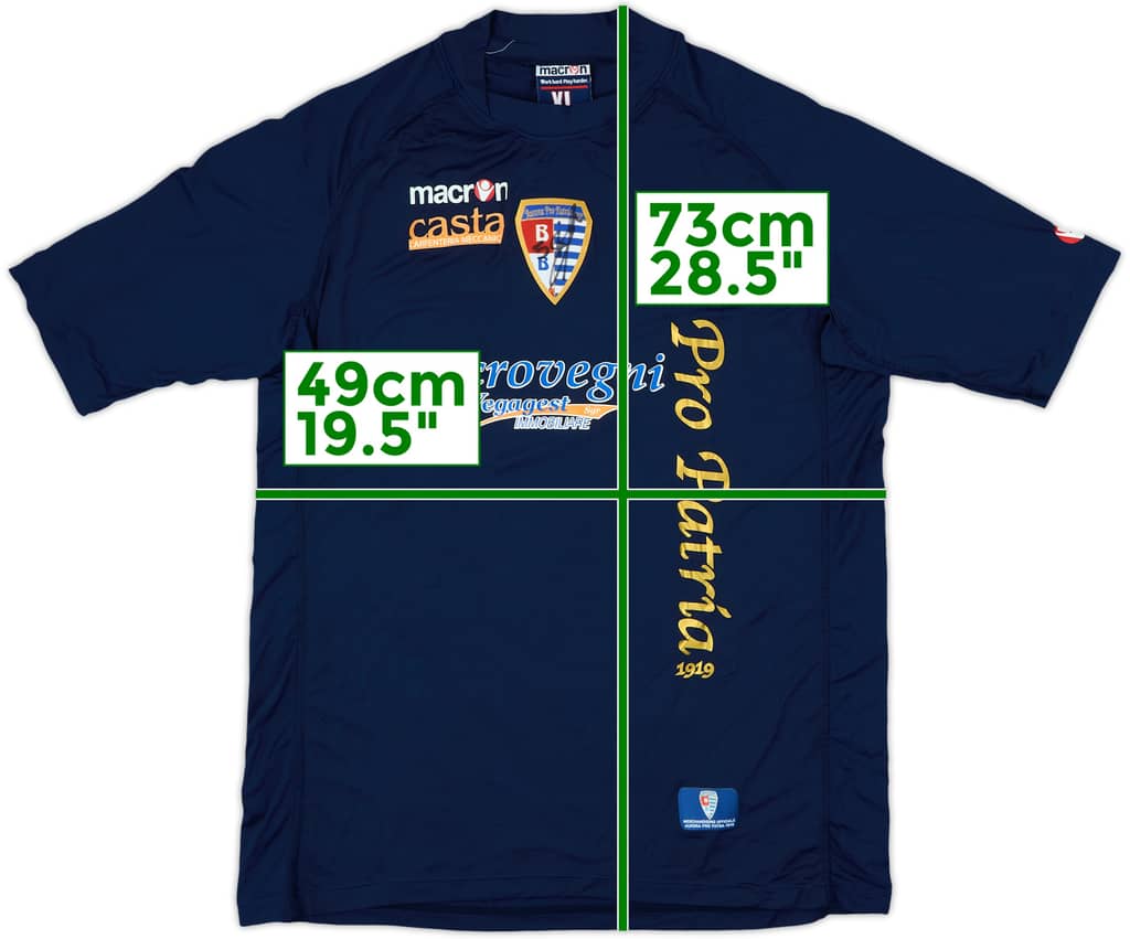 2009-10 Pro Patria Signed Away Shirt - 8/10 - (XL)