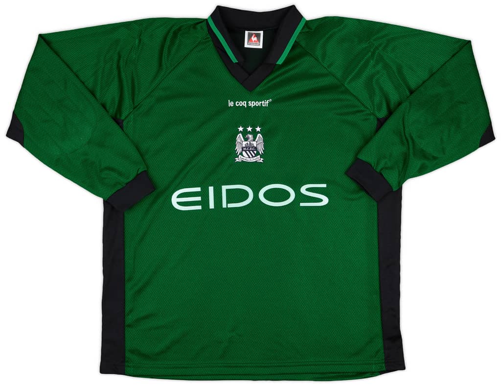 2000-01 Manchester City GK Shirt - 10/10 - (XL)