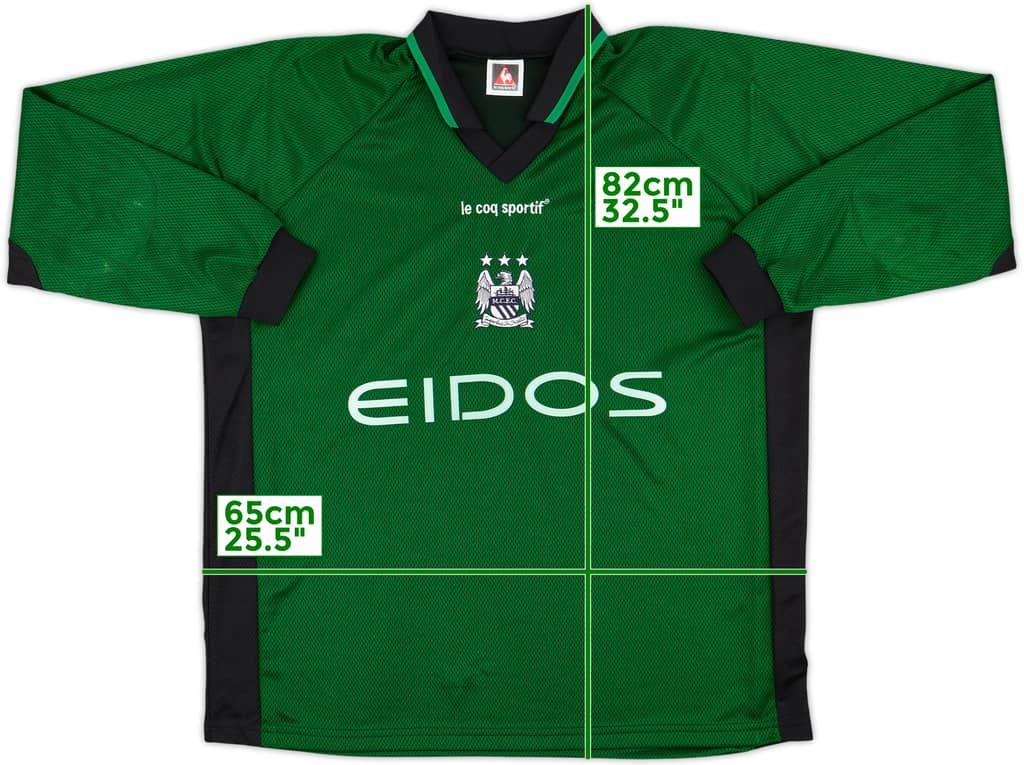 2000-01 Manchester City GK Shirt - 10/10 - (XL)