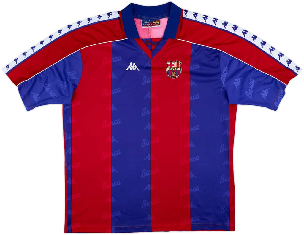 1992-95 Barcelona Home Shirt - 8/10 - (XL)