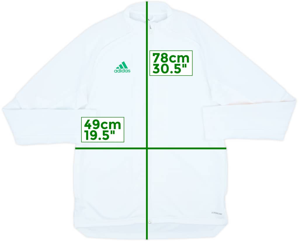 2020-21 Celtic adidas Track Jacket - 10/10 - (M)