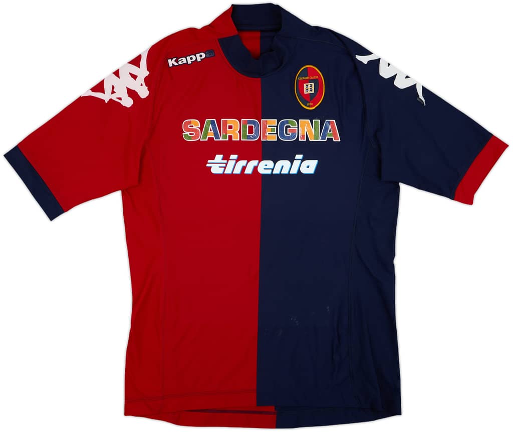 2012-13 Cagliari Home Shirt - 4/10 - (XXL)