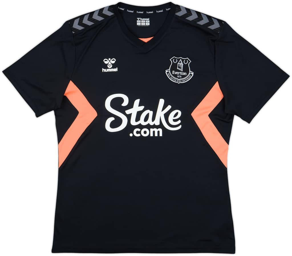 2023-24 Everton Hummel Training Shirt - 9/10 - (L)