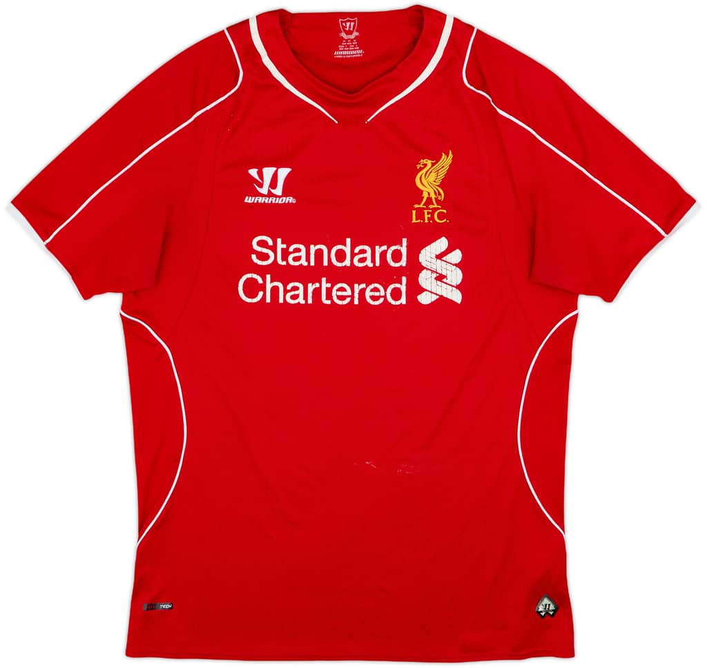 2014-15 Liverpool Home Shirt - 4/10 - (M)
