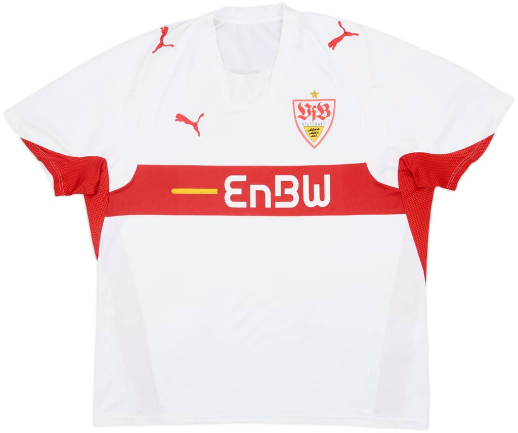 2007-08 Stuttgart Home Shirt - 8/10 - (XXL)