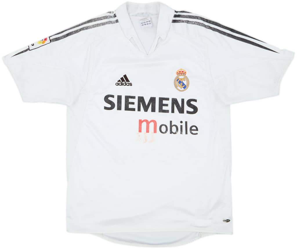 2004-05 Real Madrid Home Shirt - 3/10 - (S)