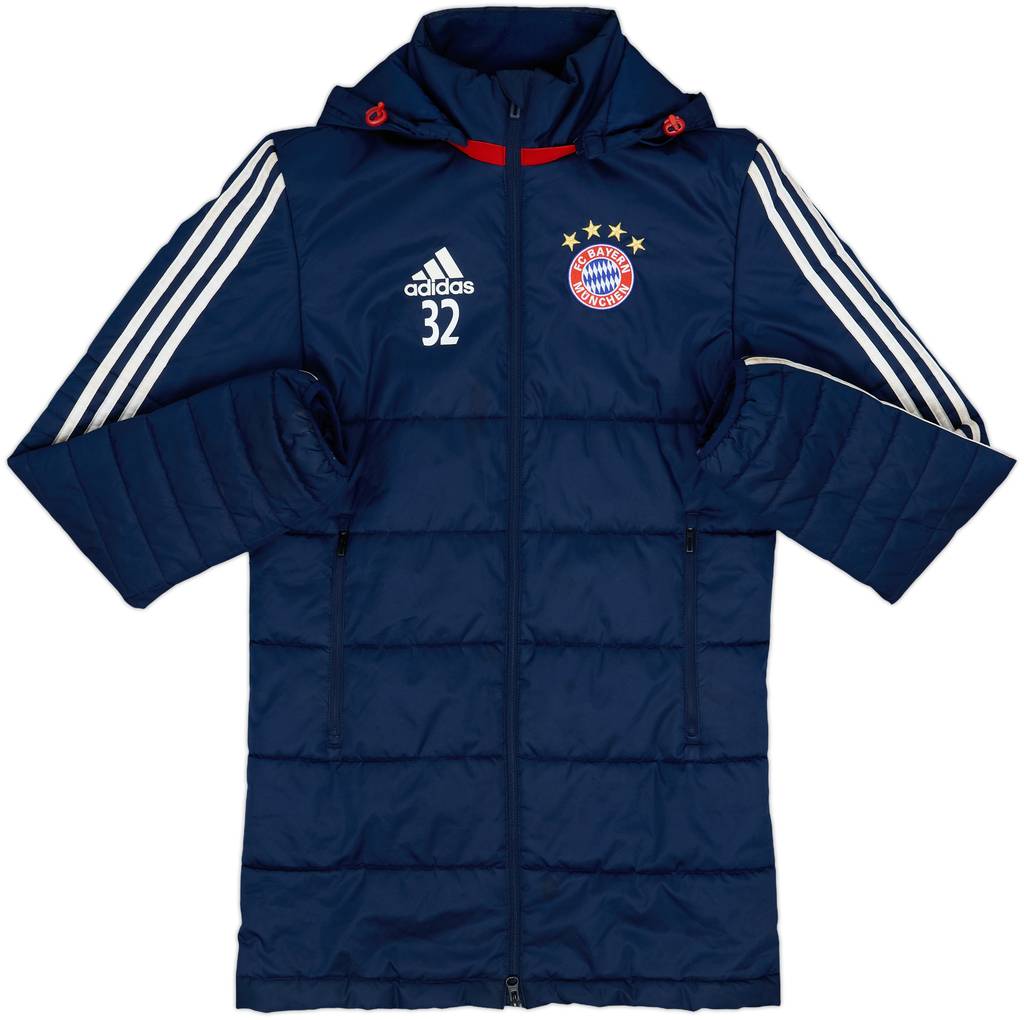 2017-18 Bayern Munich Player Issue adidas Padded Bench Coat #32 - 8/10 - (XS)