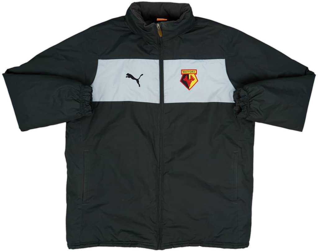 2014-15 Watford Puma Padded Bench Coat - 8/10 - (L)