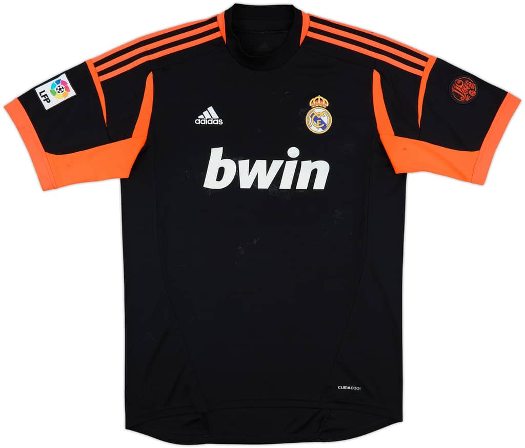 2012-13 Real Madrid GK S/S Shirt - 4/10 - (L)