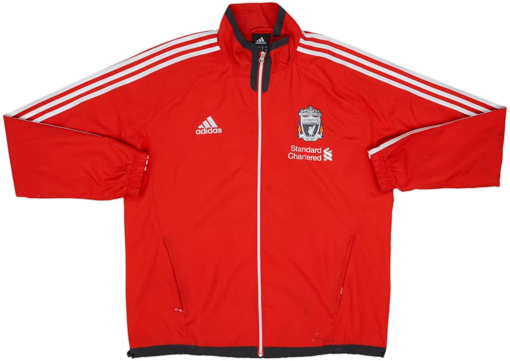 2011-12 Liverpool adidas Track Jacket - 6/10 - (L/XL)