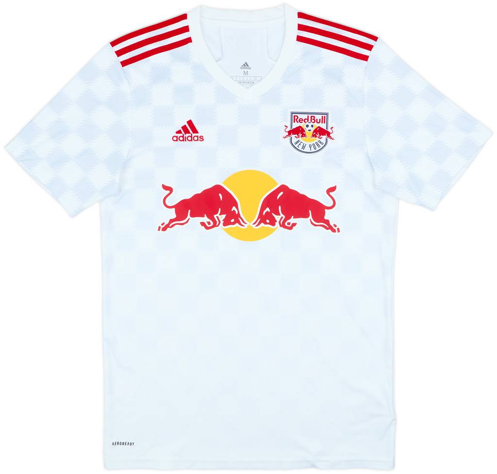 2021-22 New York Red Bulls Home Shirt - 10/10 - (M)