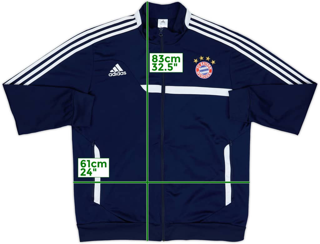 2013-14 Bayern Munich adidas Track Jacket - 8/10 - (XL)