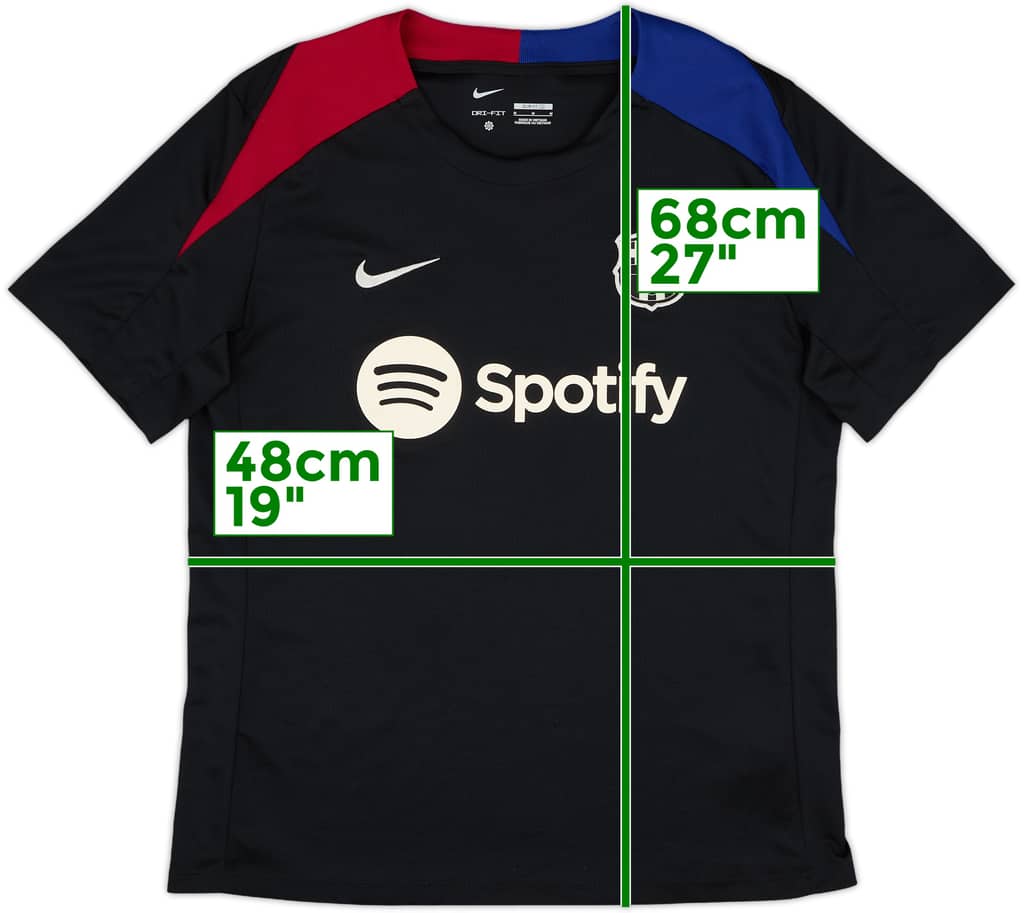 2024-25 Barcelona Nike Training Shirt - 10/10 - (M)