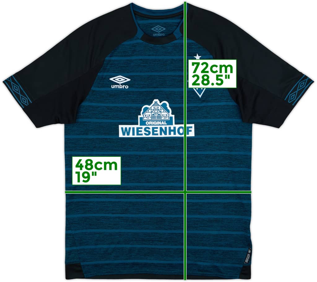 2018-19 Werder Bremen Away Shirt - 10/10 - (S)
