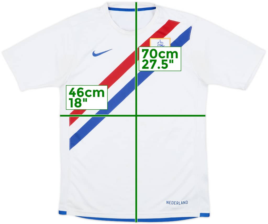 2006-08 Netherlands Away Shirt - 6/10 - (XL.Boys)