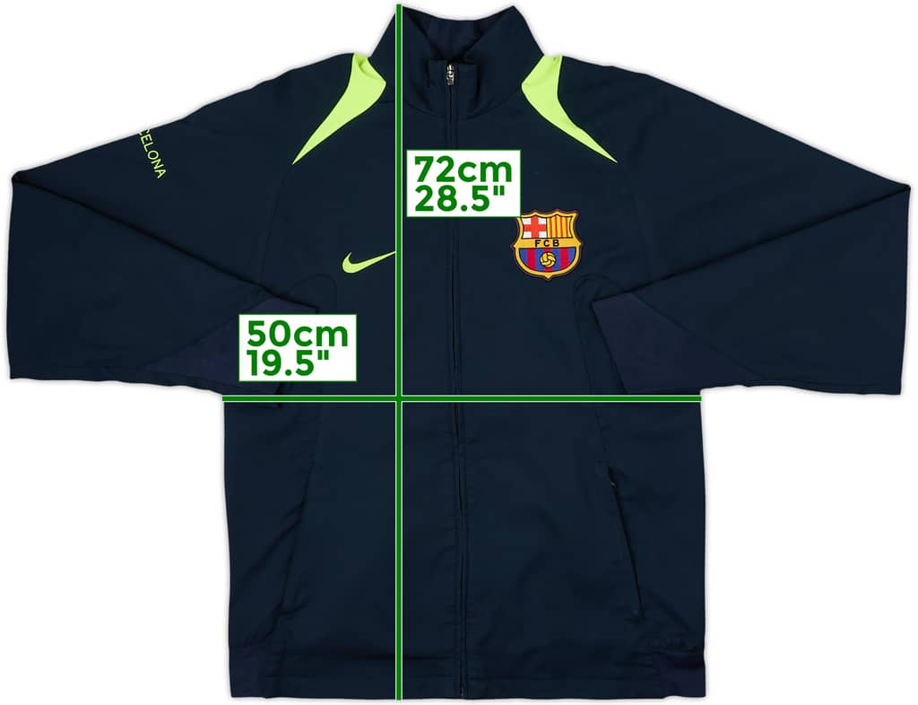 2005-06 Barcelona Nike Track Jacket - 8/10 - (S)