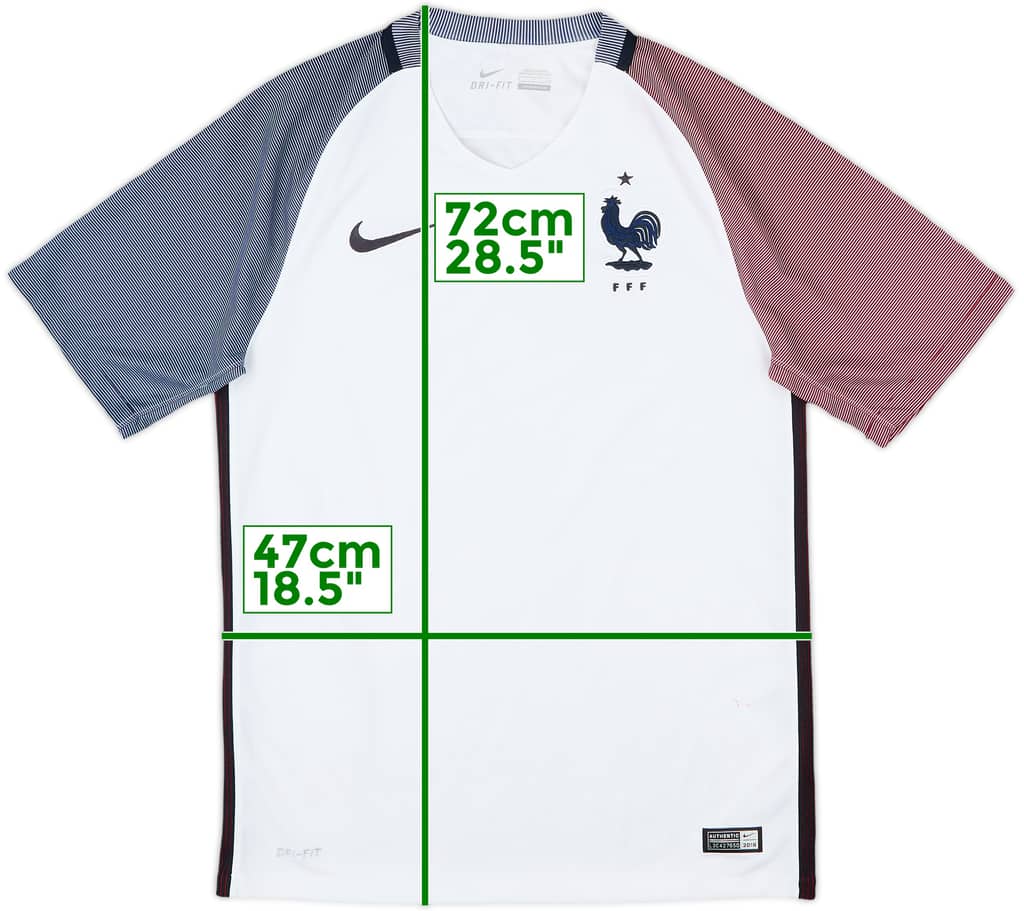 2016-17 France Away Shirt - 9/10 - (S)