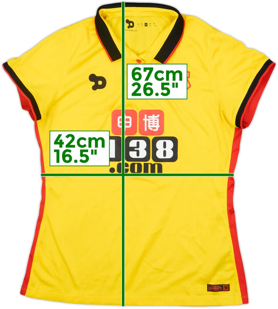 2016-17 Watford Home Shirt - 9/10 - (Women's M)