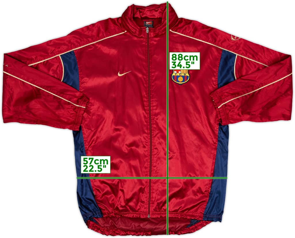 2001-02 Barcelona Nike Track Jacket - 10/10 - (L)