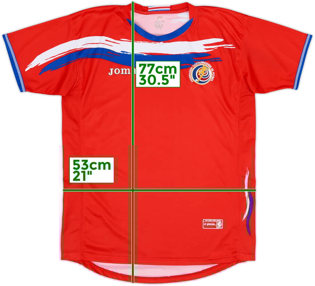 2006 Costa Rica Home Shirt - 7/10 - (L)