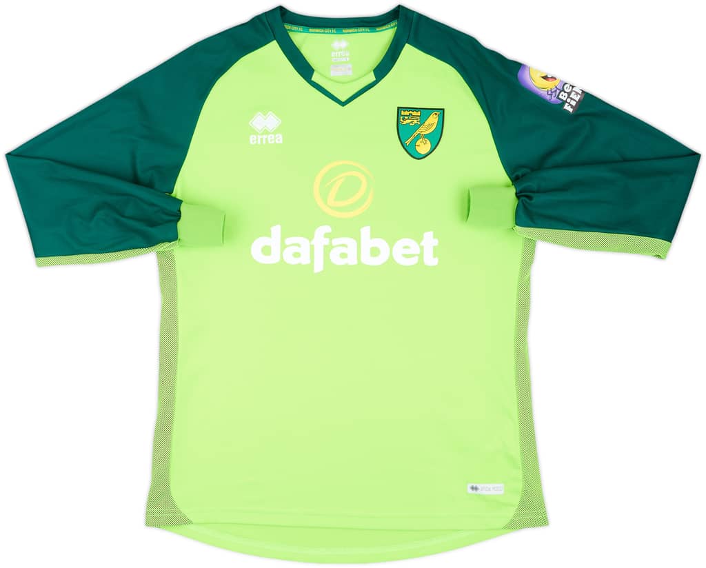 2019-20 Norwich GK Shirt - 8/10 - (L)