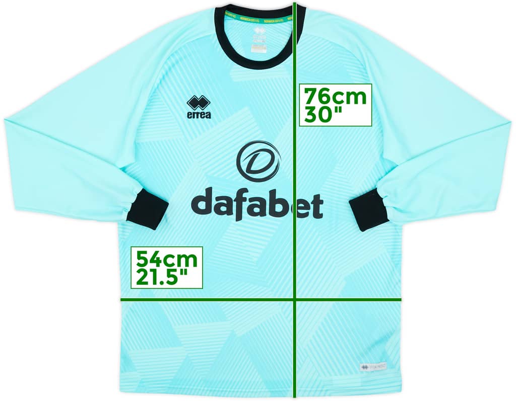 2020-21 Norwich GK Shirt - 9/10 - (XL)
