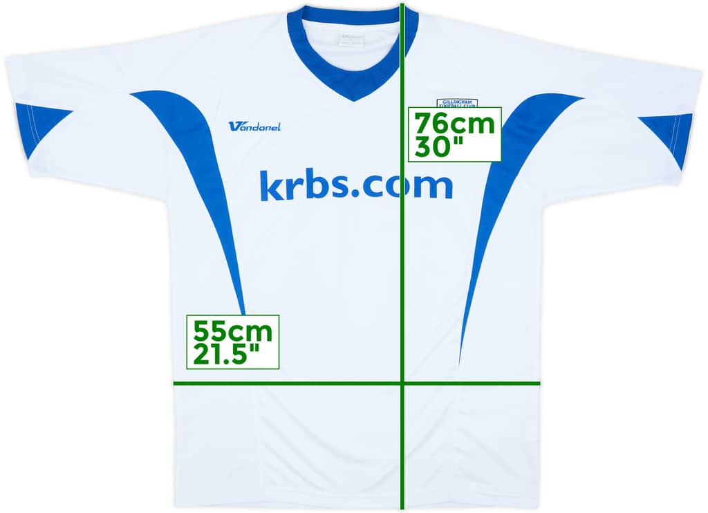 2007-08 Gillingham Away Shirt - 9/10 - (L)