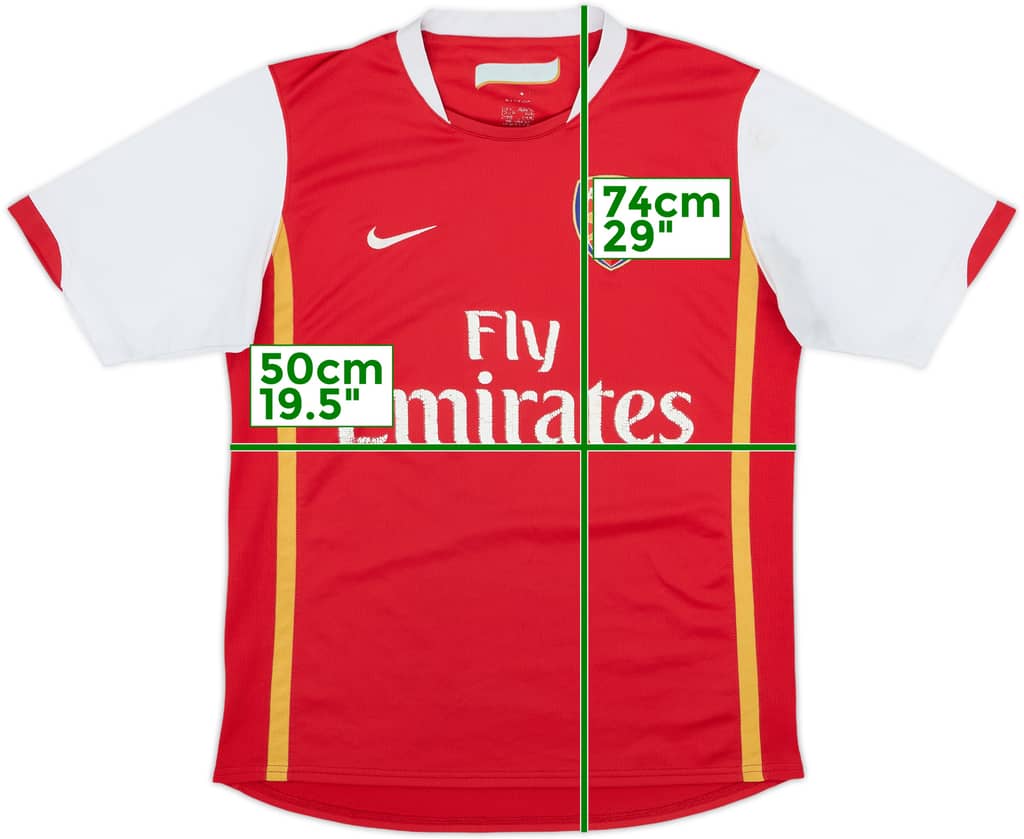 2006-08 Arsenal Home Shirt - 4/10 - (S)