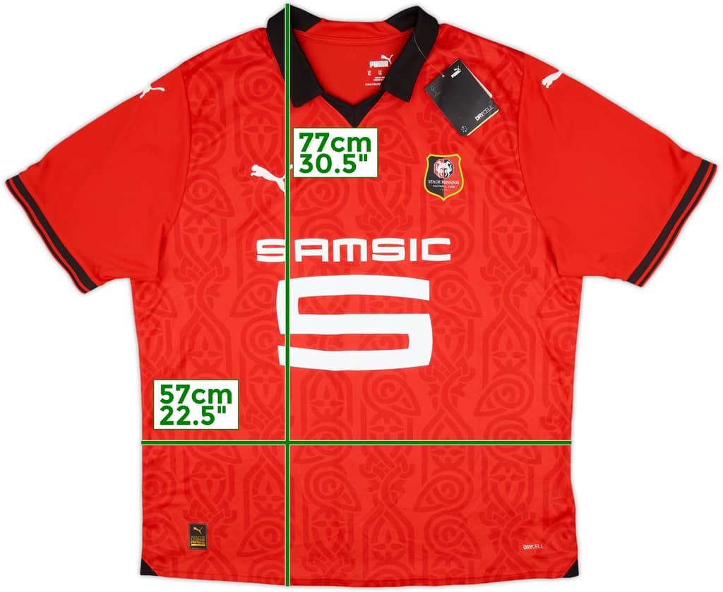 2023-24 Stade Rennais Home Shirt (XL)