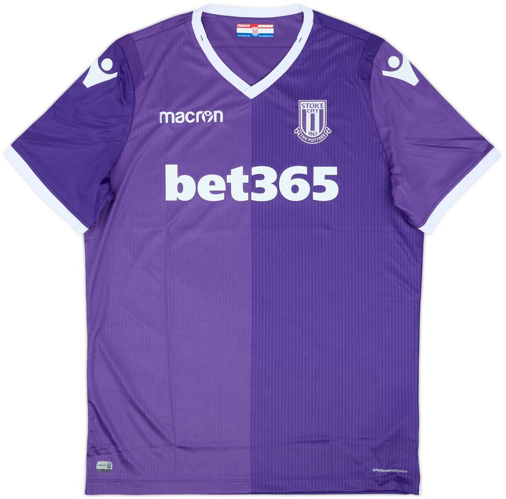 2018-19 Stoke City Away Shirt - 10/10 - (XL)