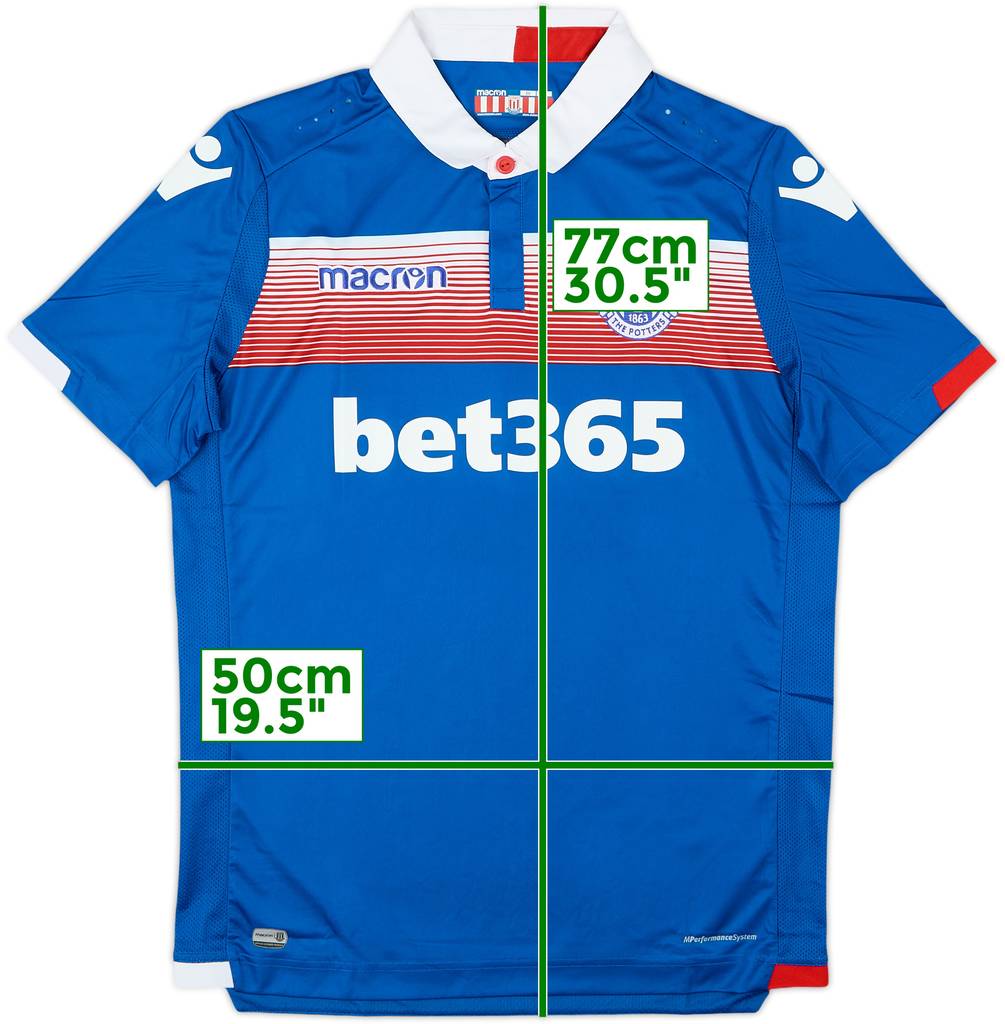 2017-18 Stoke City Away Shirt - 10/10 - (M)