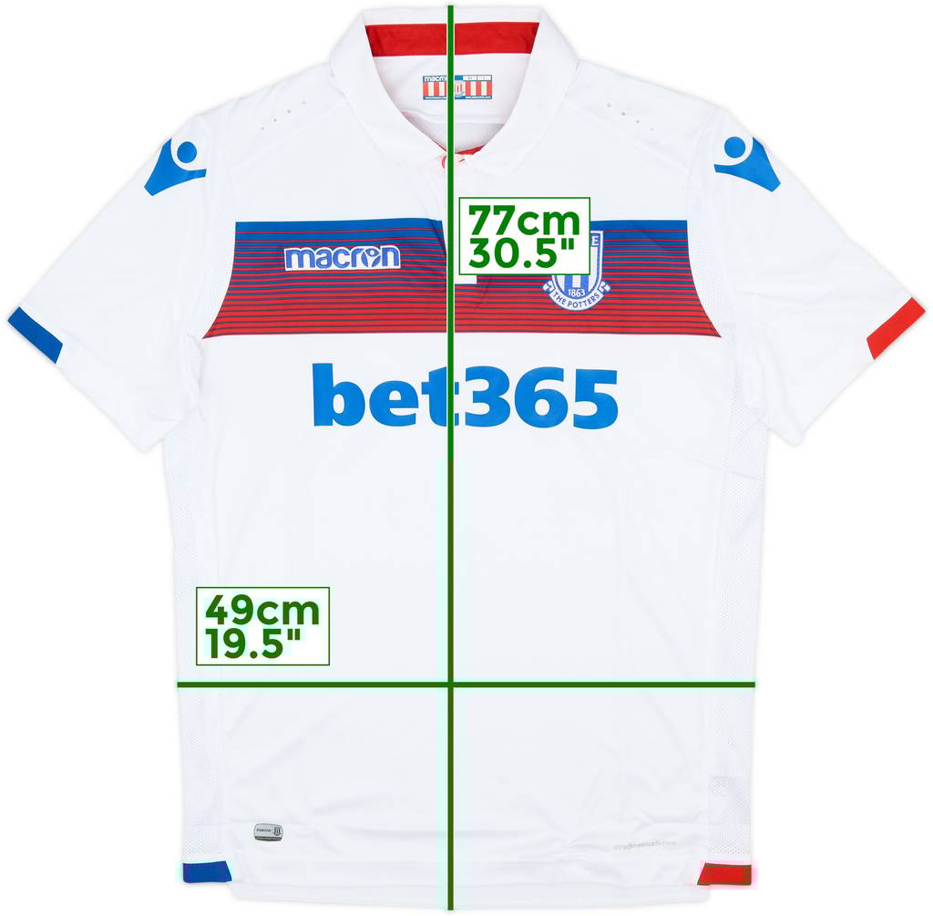 2017-18 Stoke City Third Shirt - 8/10 - (L)