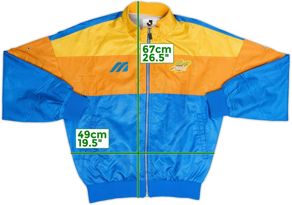 1994-96 Shimizu S-Pulse Mizuno Track Jacket - 10/10 - (M)
