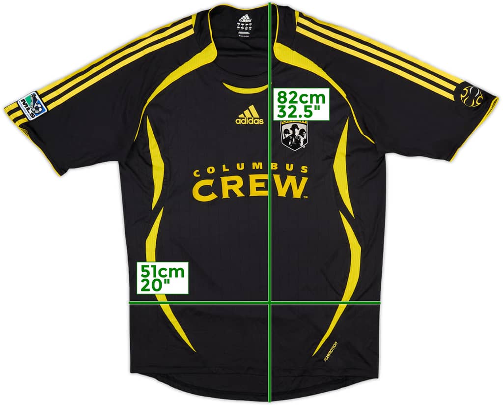 2006 Columbus Crew Authentic Away Shirt - 8/10 - (L)