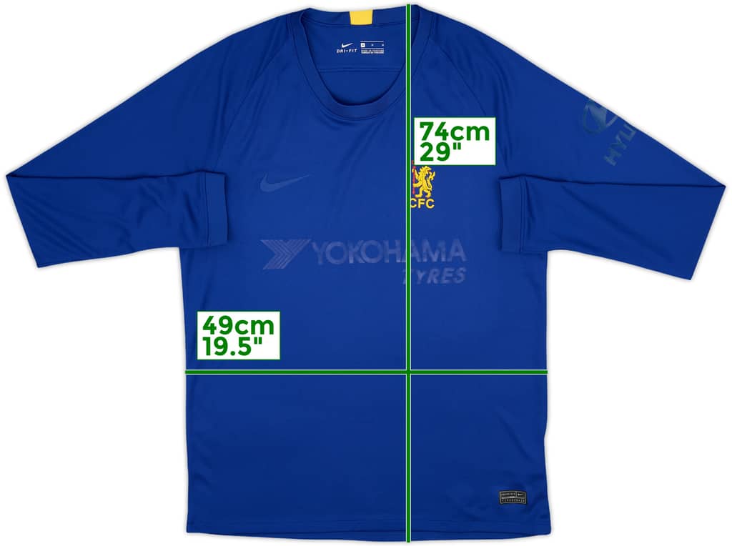 2019-20 Chelsea Fourth 'FA Cup' L/S Shirt - 9/10 - (M)