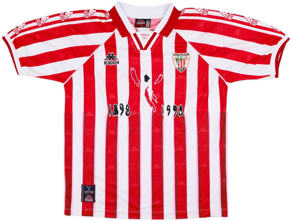 1997-98 Athletic Bilbao Centenary Home Shirt - 8/10 - (S)