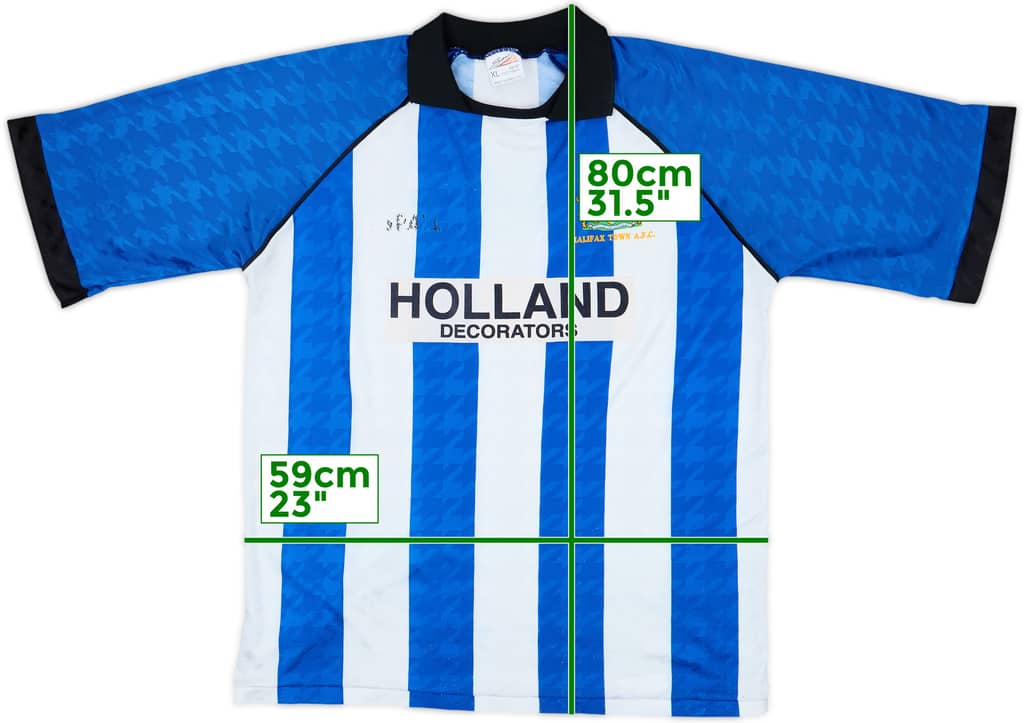 1995-96 Halifax Town Home Shirt - 5/10 - (XL)