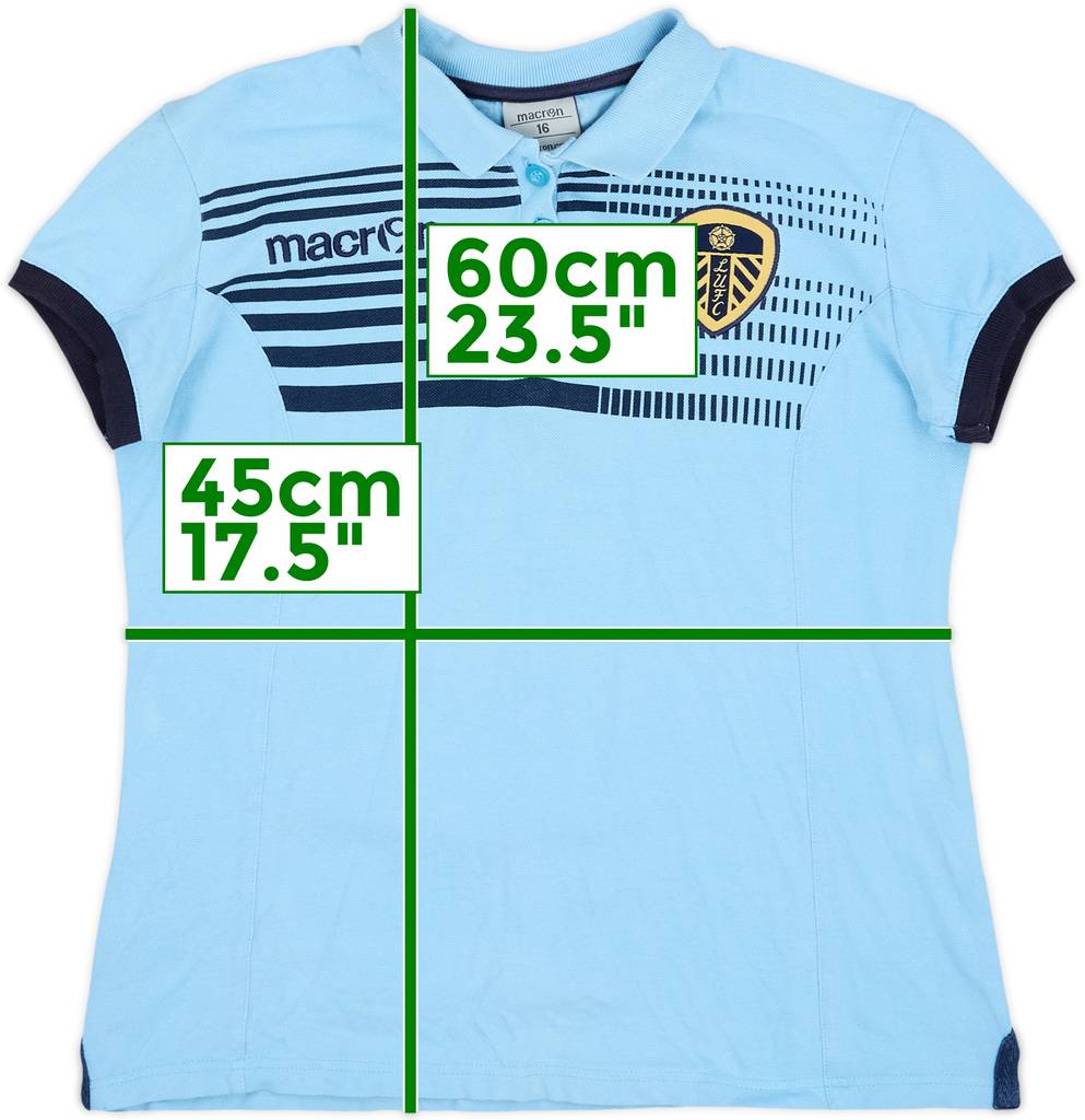 2013-14 Leeds Macron Polo Shirt - 8/10 - (Women's L)