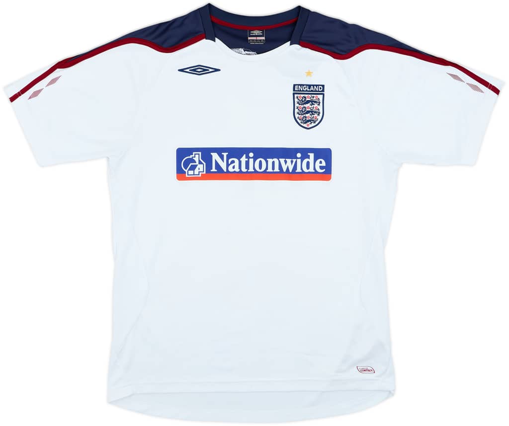 2006-07 England Umbro Training Shirt - 7/10 - (L)