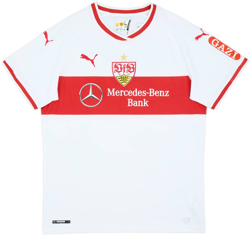 2018-19 Stuttgart Home Shirt - 9/10 - (L)