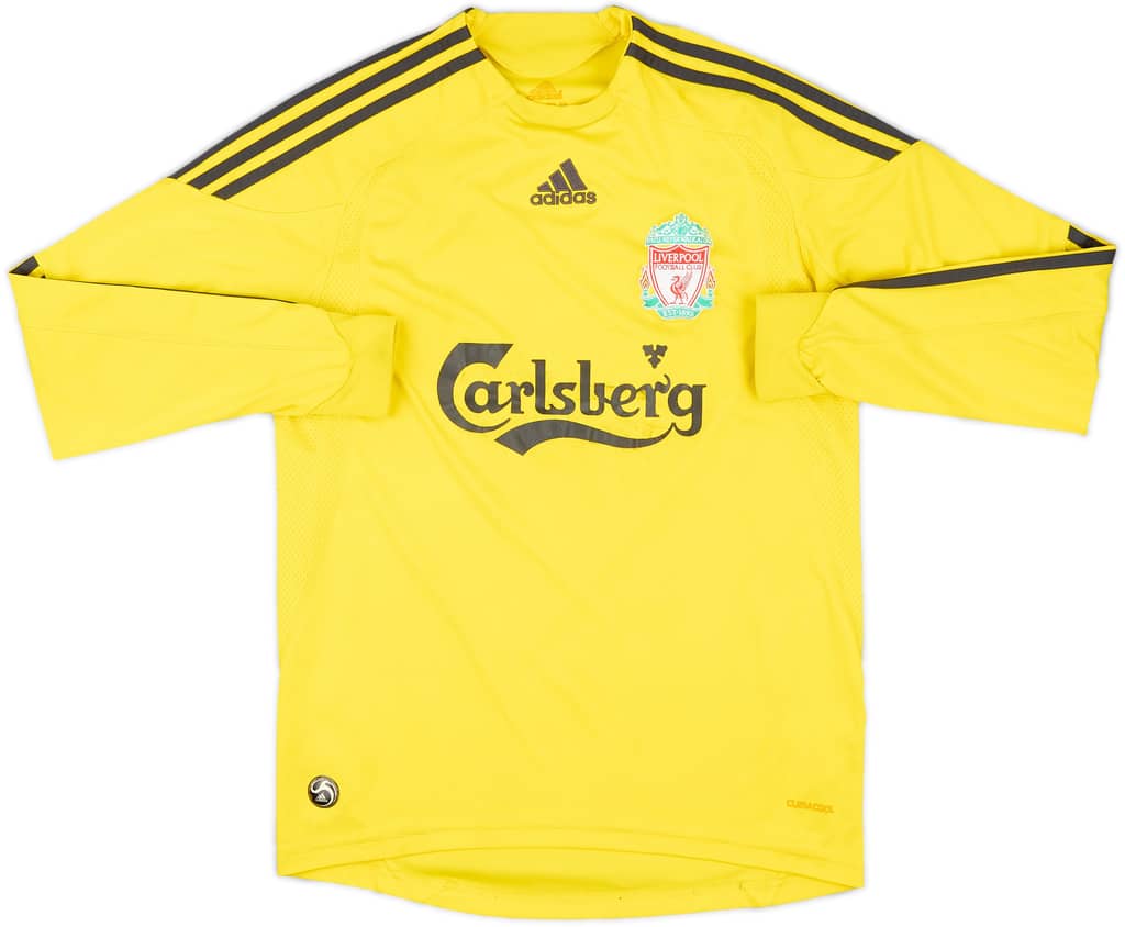 2009-10 Liverpool GK Shirt - 5/10 - (L.Boys)