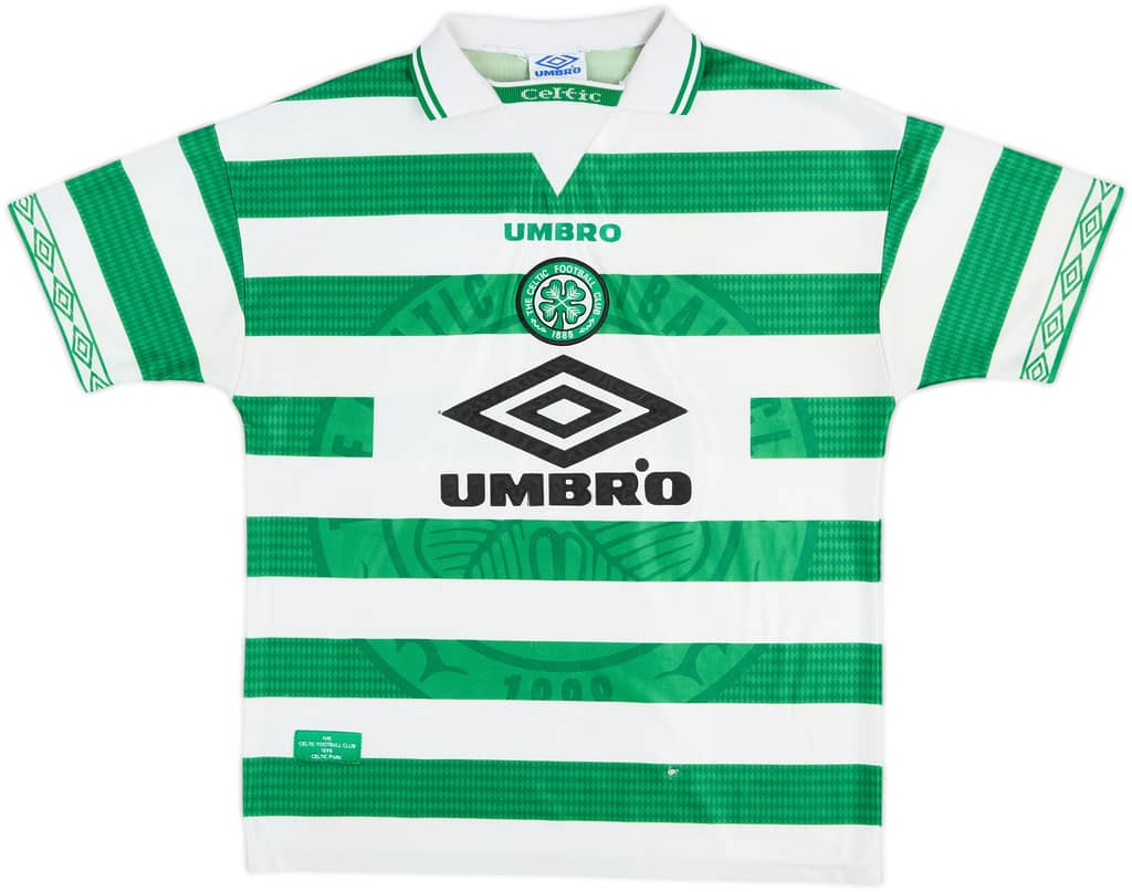 1997-99 Celtic Home Shirt - 5/10 - (L)