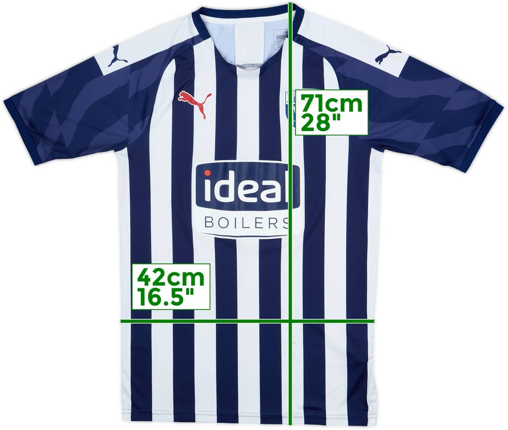 2019-20 West Brom Home Shirt - 6/10 - (L)