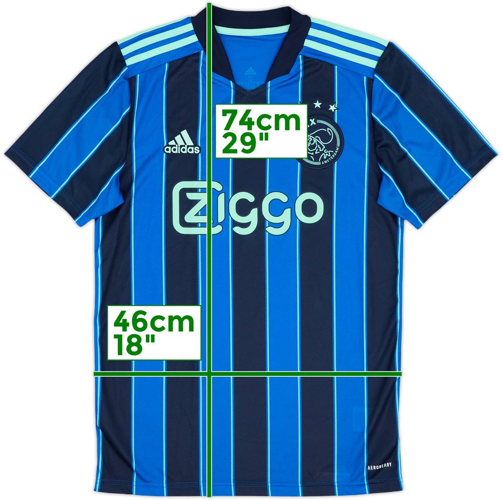 2021-22 Ajax Away Shirt - 10/10 - (S)