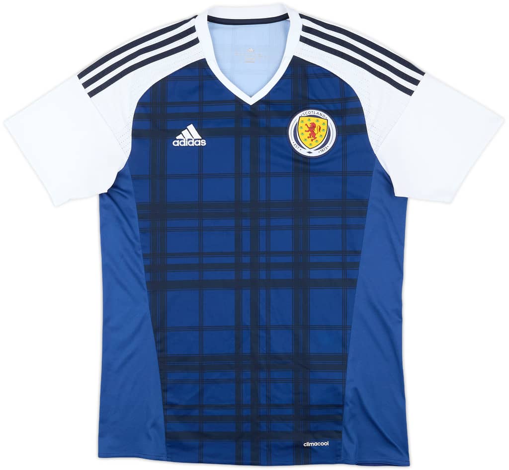 2015-17 Scotland Home Shirt - 8/10 - (M)
