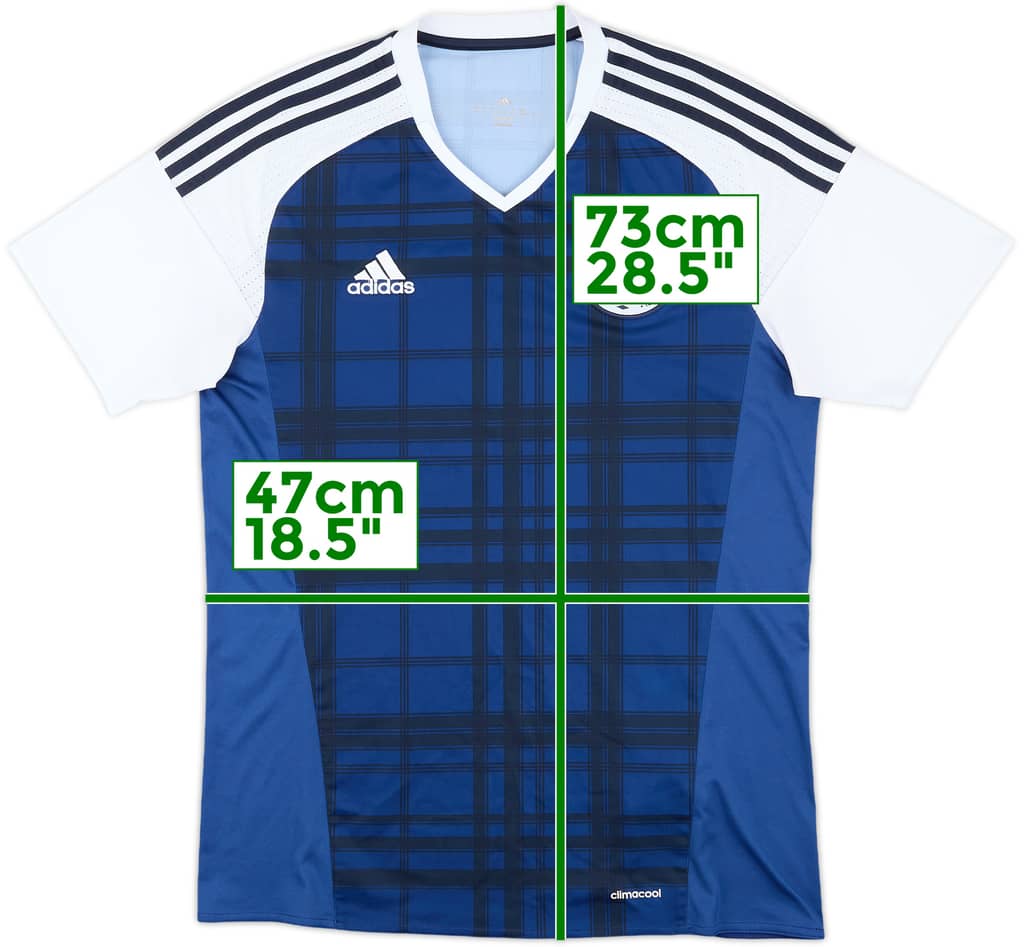 2015-17 Scotland Home Shirt - 8/10 - (M)