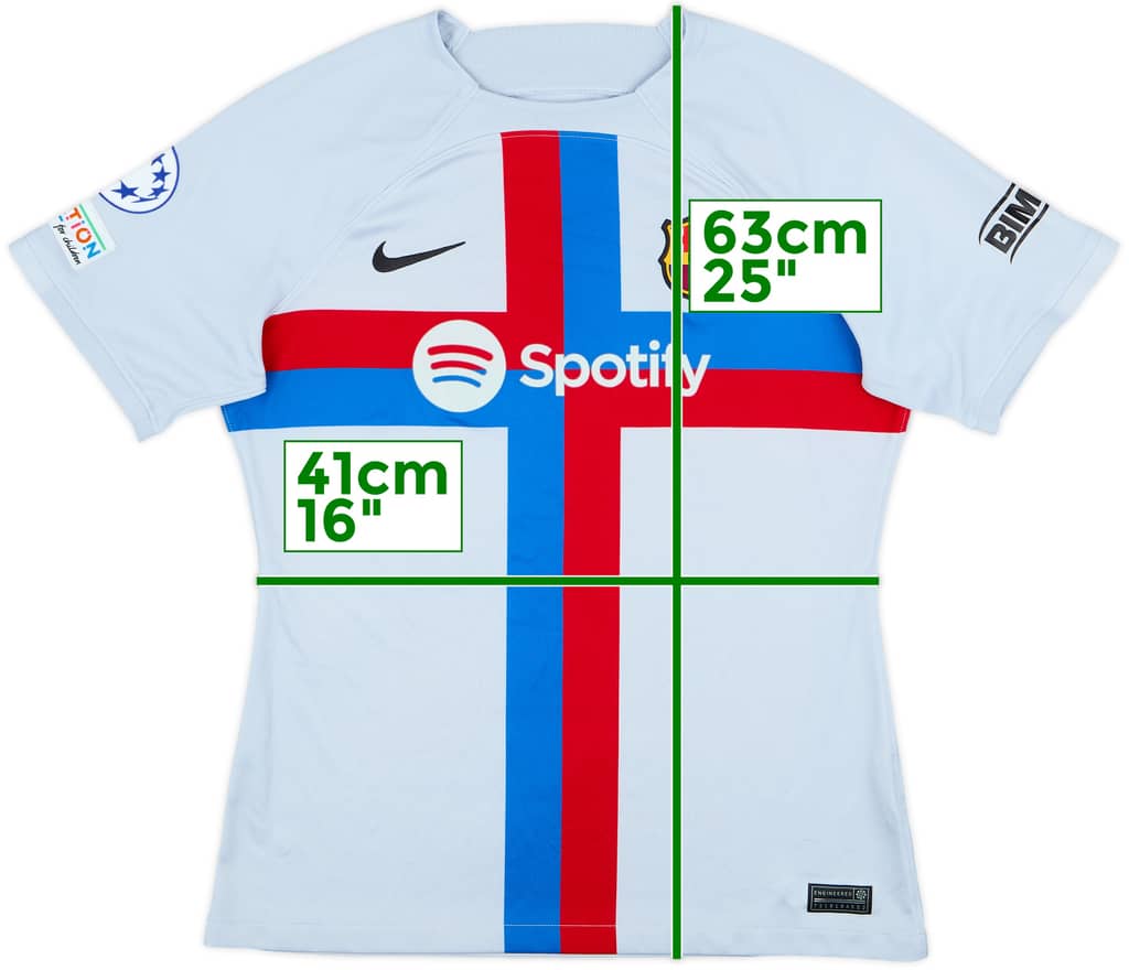 2022-23 Barcelona Women Third Shirt - 9/10 - (Women's M)