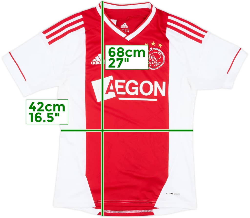 2012-13 Ajax Home Shirt - 6/10 - (L.Boys)